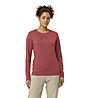 Vaude Wo Logo LS - maglia a maniche lunghe - donna, Red