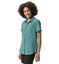 Vaude Seiland - camicia a maniche corte - donna, Green/Light Green