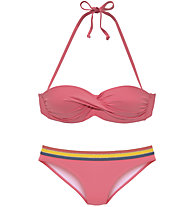 Venice Beach Elastico Bandeau B - costume - donna, Light Pink