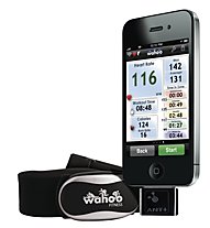 Wahoo Running Set: iPhone Dongle + Soft Heart Rate Belt, Black