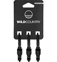 Wild Country Session - Schraubkarabiner (3 Pack), Black