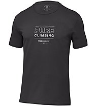 Wild Country Stamina - T-shirt arrampicata - uomo, Dark Grey/Grey