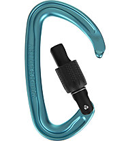 Wild Country Wildscrew - Karabiner, Black/Light Blue