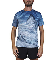Wild Tee Cervino - Trailrunningshirt - Herren, Light Blue

