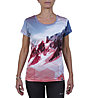 Wild Tee Monte Bianco W - Trailrunningshirt - Damen, White/Red