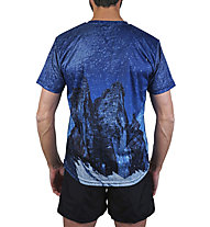 Wild Tee Tre Cime di Lavaredo - Trailrunningshirt - Herren, Blue
