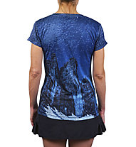 Wild Tee Tre Cime di Lavaredo W - maglia trail running - donna, Blue