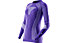 X-Bionic Effektor Powershirt - maglia running donna, Violet/White