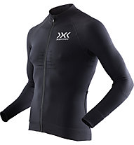 X-Bionic Race Evo OW Shirt LG-Sl - maglia bici a manica lunga - uomo, Black