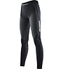 X-Bionic Running Speed EVO Pants Long W - pantaloni running - donna, Black/Grey
