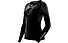 X-Bionic Twyce Running Lady Shirt Long - maglia running donna, Black/White
