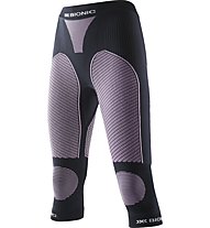 X-Bionic Pantalone intimo lungo donna Ski Touring Evo Lady Pants Medium, Black/Pink