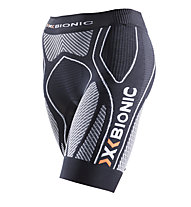 X-Bionic The Trick - pantaloni corti running - donna, Black/White