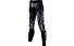 X-Bionic The Trick - pantaloni running - donna, Black/White