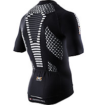 X-Bionic Twyce Bike Shirt Short - Radtrikot - Herren, Black/White