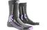 X-Socks 4.0 Trek Silver W - calzini trekking - donna, Grey/Purple