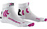X-Socks Run Speed One - calzini running - donna, White/Pink