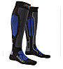 X-Socks Ski Carving Pro -  calze da sci - uomo, Black/Cobald Blue