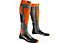 X-Socks Calzini da sci Ski Rider 2.0, Grey/Orange