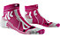 X-Socks Trail Run Energy - calzini trail running - donna, Pink/Grey