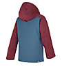 Ziener Afelix - giacca da sci - bambino, Blue/Dark Red